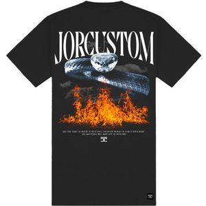 JorCustom Snake Slim Fit T-Shirt - Grey L