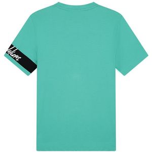 Malelions Captain T-Shirt - Turquoise/Black XS