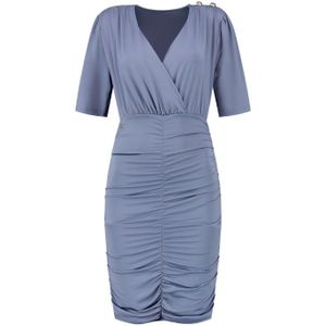 Nikkie Verona Ss Dress - Infinity Blue