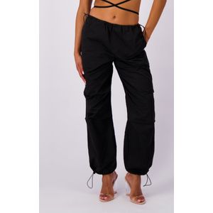 Black Bananas Women Parachute Pants - Black