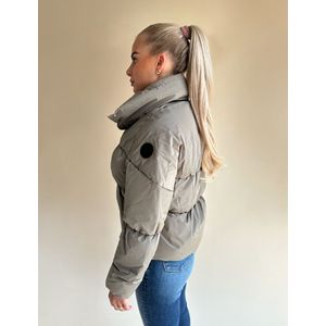 Airforce Women Puffer Jacket - Brindle XL
