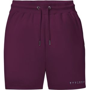 Quotrell Fusa Shorts - Bordeaux/Light Blue