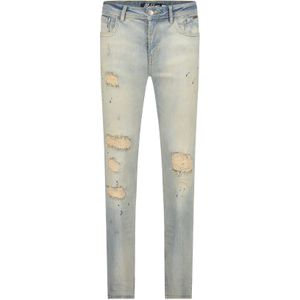 Malelions Stained Jeans - Light Blue 26