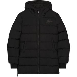 Malelions Girls Brand Coat - Black 128