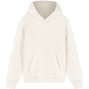 Malelions Girls Sherpa Hoodie - Beige 4-104