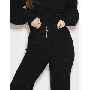 Reinders - Pia Pully - Legging - Zwart - Sequins