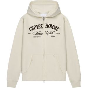 Croyez Artist Club Zip-Hoodie - Off-White XXS