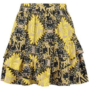 Nikkie Vera Printed Skirt - Corn Yellow