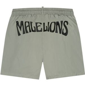 Malelions Boxer 2.0 Swimshort - Dark Sage/Black XS