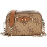 Guess Izzy Camera Bag - Latte Logo OS