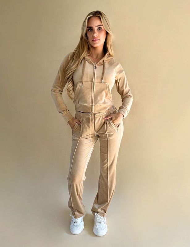 Juicy Couture Velours Broek - Nomade - Juicy Couture - XXS - Xtra Xtra Small - Velours Broek