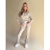 Harembroek - Effen - Fluweel/Nicky Velours - High Waist - Zakken aan de Zijkant