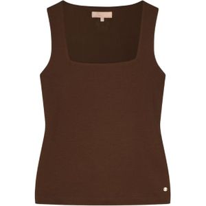 Linde Top - Dark Brown XXL