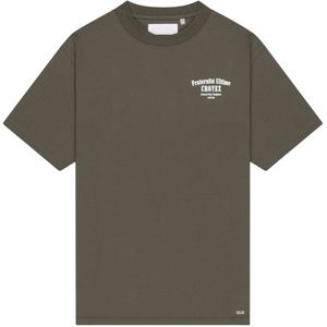 Croyez Fraternité T-Shirt - Dusty Olive XXS