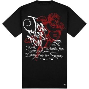 JorCustom LoveAngel Slim Fit T-Shirt - Black L