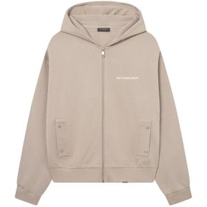 Ale Zip Hoodie - Taupe XS