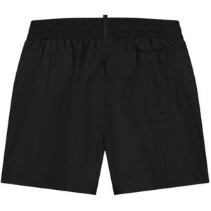 Malelions Crinkle Swim Shorts - Black XS