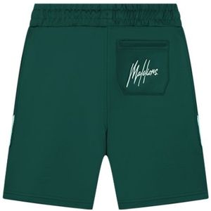 Malelions Kids Sport Pre-Match Shorts - Dark Green/Mint 92