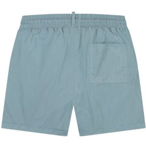 Malelions Captain Swim Shorts - Light Blue/Black M