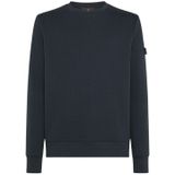 Peuterey - Saidor B FW 02 - Sweatshirt - Blauw - Katoen - Fleecevoering