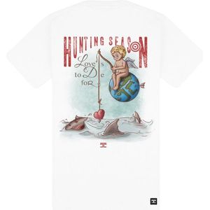 JorCustom Slim Fit T-Shirt Hunting Season - White XS