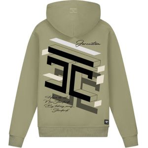 JorCustom Assembly Slim Fit Hoodie - Olive XL