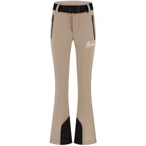 Malelions Women Ski Nordic Pants - Taupe XS