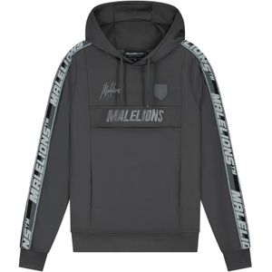 Malelions Sport Warming Up Hoodie - Charcoal XS