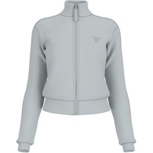 Guess New Allie Scuba Zip Sweatshirt - Morning Dew L