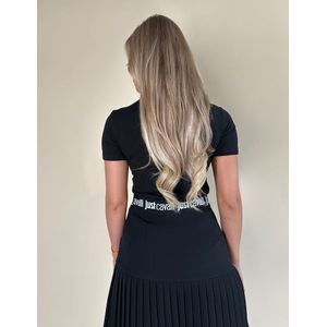 Women Cady Bistretch Skirt - Black 42-S