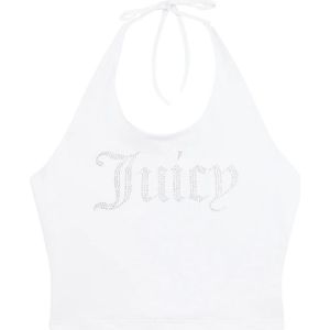 Tied Halter Neck Top - White XS