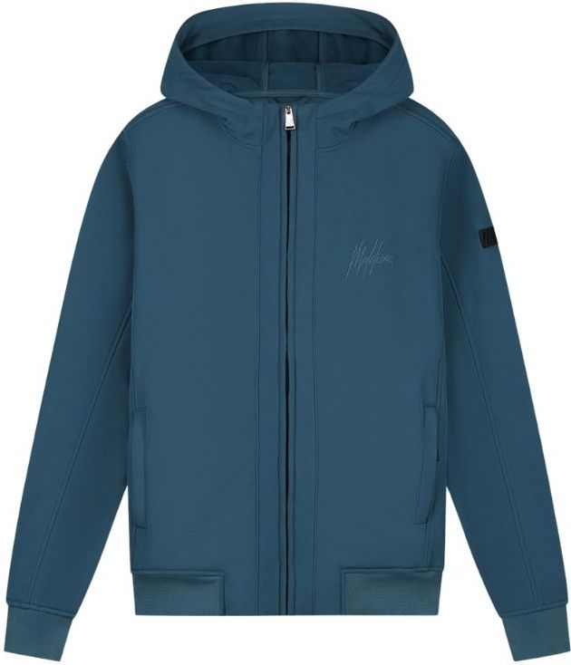 Malelions - Signature Softshell Jacket - Blauw - Tussenjassen