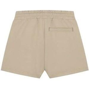 Malelions Women Captain Shorts - Taupe/White S