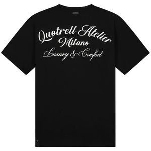 Quotrell Women Atelier Milano T-Shirt - Black/White XS