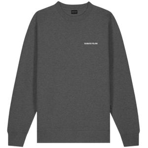 Baron Filou - Pullover Oval Backprint - Stone Grey - Sweater