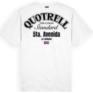 Quotrell Avenida T-Shirt - White/Black