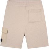 Malelions Kids Nylon Pocket Shorts - Taupe 2
