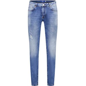 Malelions Tapered Jeans - Mid Blue 27
