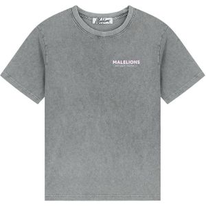 Malelions - Women Rhinestone T-Shirt - Acid Wash - T-shirt