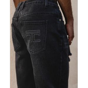JorCustom Straight Fit Jeans - Black 30