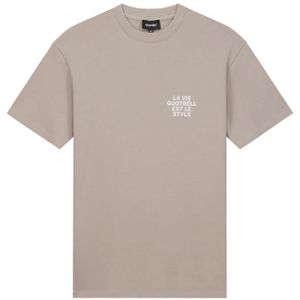 Quotrell La Vie T-Shirt - Concrete/Cement XL