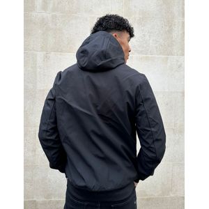 Airforce Softshell Jacket Chestpocket - True Black  XS