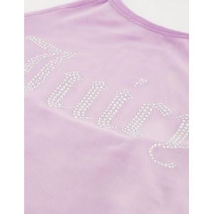 Etta Halter Top - Sheer Lilac L