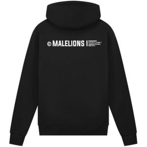 Malelions Workshop Hoodie - Black/Beige XXL