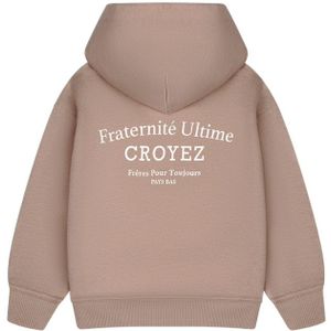 Croyez Mini Fraternité Hoodie - Sand 1/2 YRS