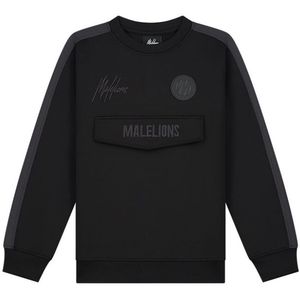 Malelions Kids Sport Academy Sweater - Black/Antra