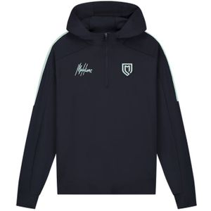 Malelions Sport Fielder Half Zip Hoodie - Navy XL