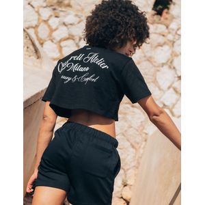 Quotrell Women Atelier Milano Shorts - Black/White XS