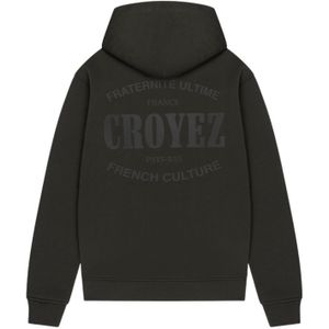 Croyez Stamp Hoodie - Dark Green XS