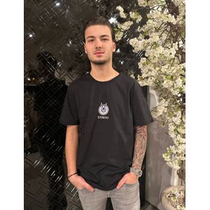 Iceberg Logo Design T-Shirt - Black M